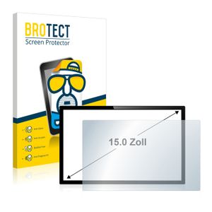 Protection Écran Mat BROTECT 15,1 Pouces - Anti-Reflet, Anti-Rayures, Anti-Empreintes - Pour PC Écran Tactile 4:3