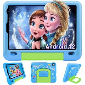 Keenlove Tablette pour Enfants 8 Pouces Android 10, Quad-Core, 3-7 Ans,  32GB, Kidoz installé, contrôle Parental, 4000mAh, Double caméra, WiFi