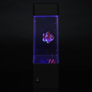 AQUARIUM LED Veilleuse Lampe Multi Couleur Électrique Fish Tank - Aquarium