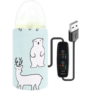 chauffe-lait portable antidérapante pour voiture anti-brûlure geneic Housse chauffante USB pour biberon 