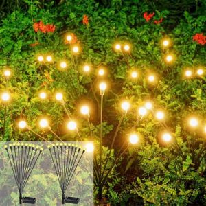 GUIRLANDE D'EXTÉRIEUR Firefly Lot De 2 Lampes Solaires De Jardin Luciole