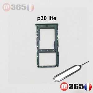 Pour Huawei P30 Lite Noir Support Tiroir Carte Sim Nano Dual Double Sim 1 Et Sim 2 Et Micro Sd Ejecteur Offert Cdiscount Telephonie