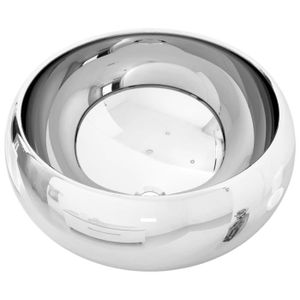LAVABO - VASQUE Lavabo lave-mains vasque à poser en céramique - Helloshop26 - forme ronde - noir - 40 x 15 cm