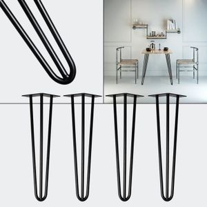 pied de table en metal cdiscount