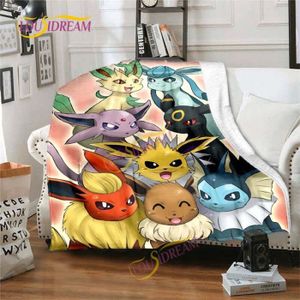 Plaid Pokémon Pikachu Jouant avec ses Amis - Boutique Pokemon
