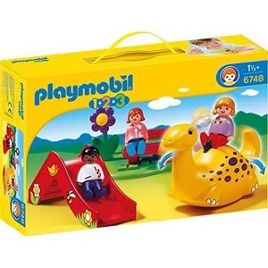 ASSEMBLAGE CONSTRUCTION Jeu de construction Playmobil - Enfants et aire de