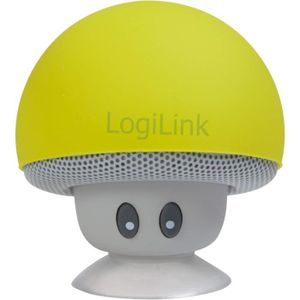 ENCEINTE NOMADE Enceinte Bluetooth Mobile Mushroom Jaune[u1100]