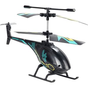 Hélicoptère télécommandé et capteur de main chargeant des jouets d' hélicoptère avec des jouets lumineux 3D