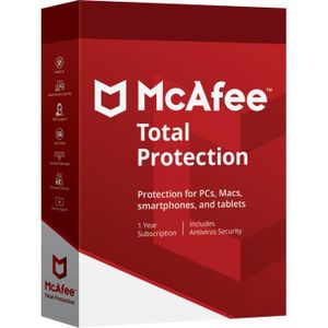 ANTIVIRUS À TELECHARGER McAfee Total Protection 2022 | 1 Appareil | 1 An |