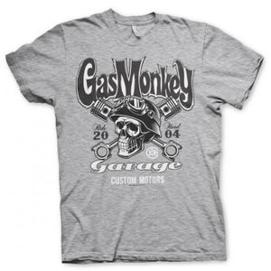 T-SHIRT T-Shirt Homme Custom Garage Gas Monkey Hybris - Gr