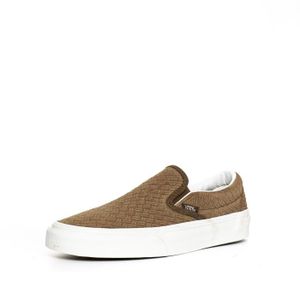 Vans slip 2025 on femme marron