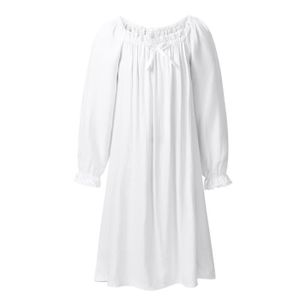 chemise de nuit blanche