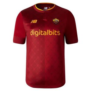 MAILLOT DE FOOTBALL - T-SHIRT DE FOOTBALL - POLO DE FOOTBALL New Balance Maillot de Football AS Roma Home Jerse