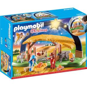 CRÈCHE DE NOËL Playmobil Crèche avec Illumina