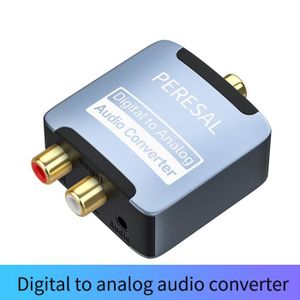 E44-Convertisseur audio numérique (optique+spdif) vers analogique