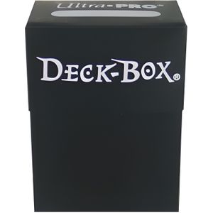 CARTE A COLLECTIONNER Ultra Pro boîte pour cartes Deck Box Solid Noir