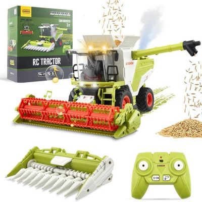 Excavatrice RC 1:18 – 13 Canaux – Rotation 680° – Godet En Alliage – LED Et Spray – 50 Min D’autonomie – Dès 8 Ans