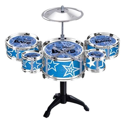 Batterie Pour Enfants 5 Tambours Cymbale + Tabouret