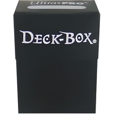 Ultra Pro bote pour cartes Deck Box Solid Noir - Cdiscount Jeux - Jouets