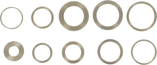 sourcing map Lot de 2 bagues de piston 39 mm x 1,5 mm Taille standard