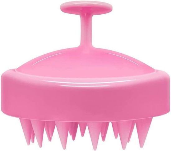 Peigne Et Brosse à Cheveux Pour Bébé SUPVOX - Têtes Massantes Douces, Rose - Soin Du Cuir Chevelu - 14
