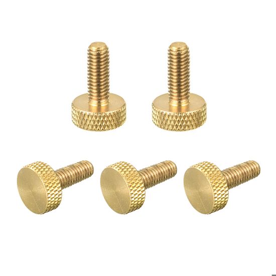 Sourcing Map Lot De 8 Boutons De Serrage Moletés M5 X 20