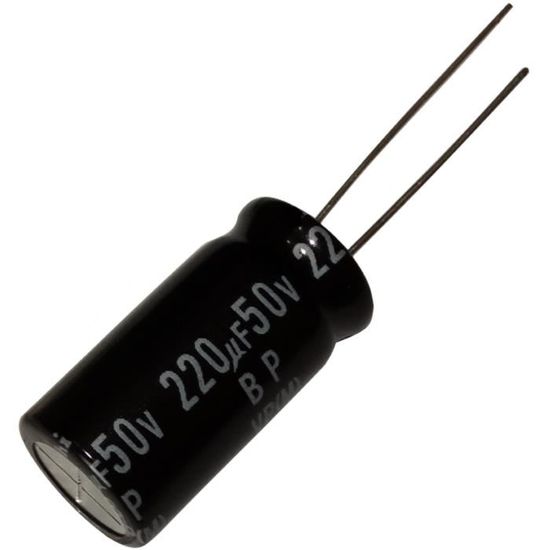 Lot De 5 Condensateurs électrolytiques 220µF 10µF 63V - PIRABADI - Neufs