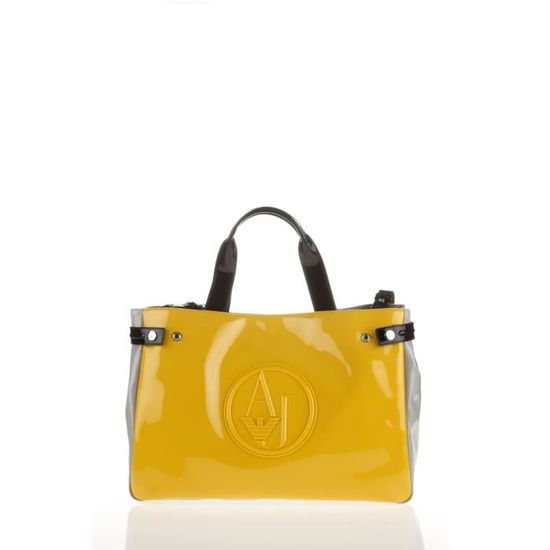 sac armani jaune