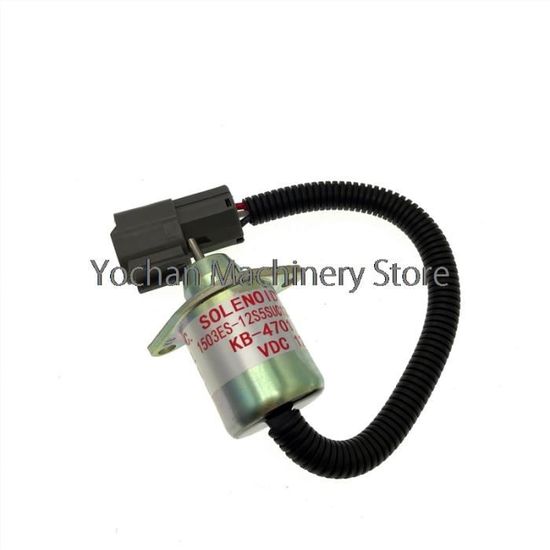 Valvula Solenoide De Parada Para Equipamentos Com Motor Yanmar 3TNE84