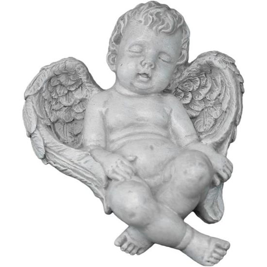 Statue D'ange Avec Ailes De Jardin En Résine - Figurines D'ange En
