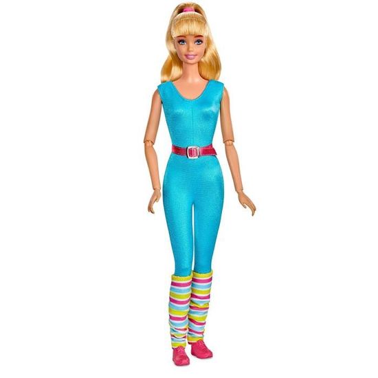 Disney Pixar Toy Story 4, Poupée Barbie Blonde de 29 cm en Tenue de Gym avec  Jambières, Jouet pour Enfant, GFL78