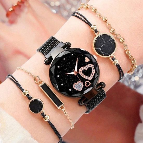 Montre Femme Nouvelle Bracelet maille Quartz montre