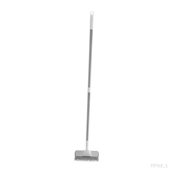 Brosse à Joints Et Carrelage Avec Manche 138 Cm – 2 En 1, Tête Pivotante 360° & Poils Rigides Brosse 2 En 1 Raclette Brosse à Joints Et Carrelage Avec Manche 138 Cm – 2 En 1, Tête Pivotante 360° & Poils Rigides Brosse 2 En 1 Raclette