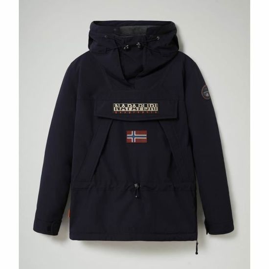 Veste homme Napapijri Skidoo Bleu fonce Ski Impermeable et respirante Bleu fonce Cdiscount Sport