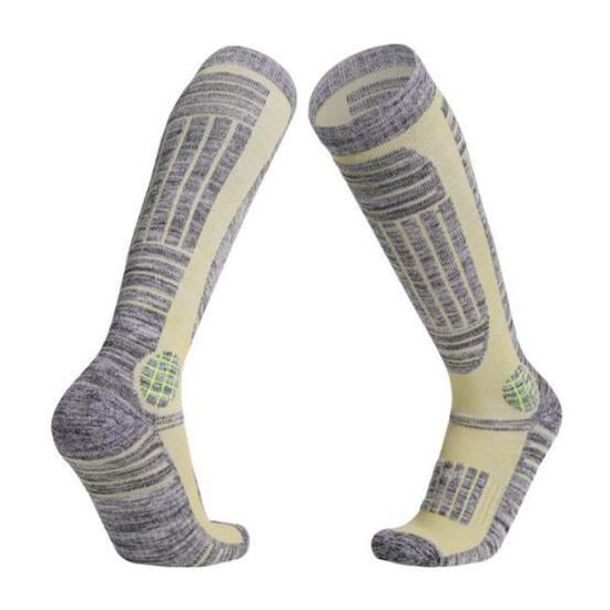 Chaussettes De Ski Thermiques En Laine - Taille L (39-43), Pour Homme Et Femme, Activités Hivernales - 5