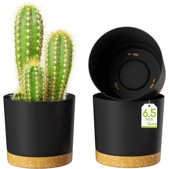 GARDIFE Pots De Fleurs En Plastique Avec Trou De Drainage | WhichOne