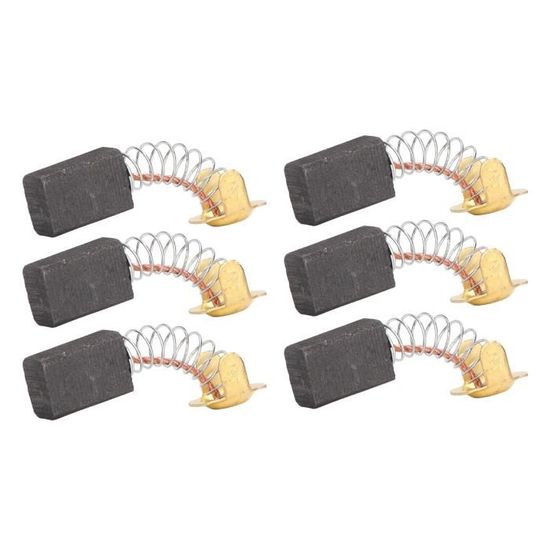 Balais De Charbon Pour Moteur Électrique – Lot De 20 – Dimensions 15x8x5 Mm – Pour Meuleuse, Perceuse, Outils Électriques - 2