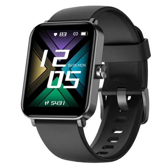 Montre Connect e Willful G50 Cardio Oxyg ne Sport Noir