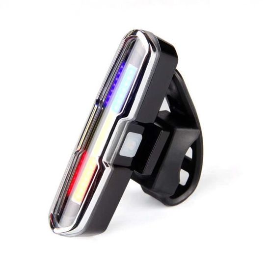 Feu Arrière Vélo JOFLY 110 Lumens – USB-C Rechargeable, 5 Modes, étanche IPX4, Montage Facile