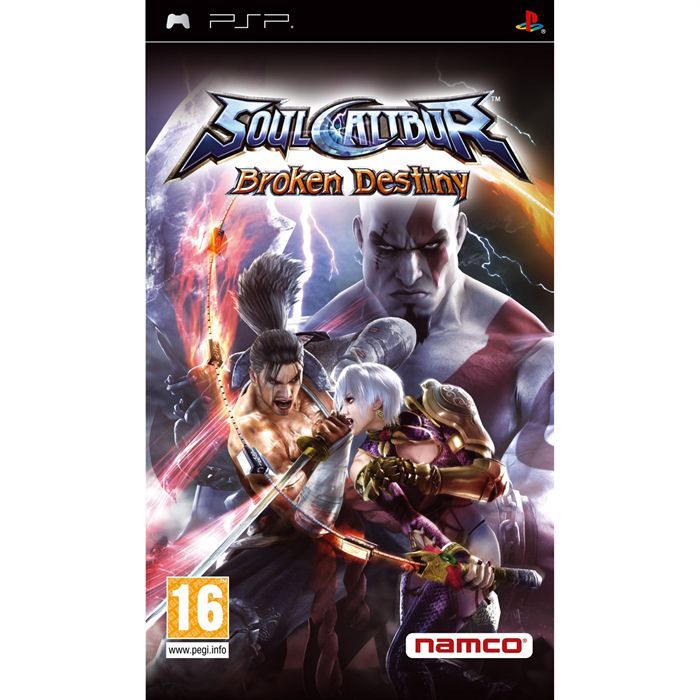 SOUL CALIBUR BROKEN DESTINY / JEU CONSOLE PSP