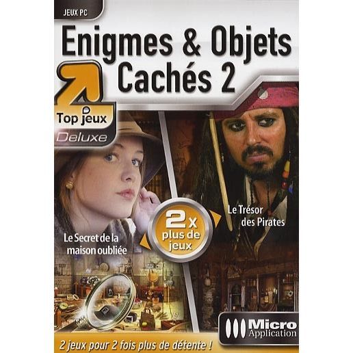 ENIGMES & OBJETS CACHES 2, Edition Top Jeu Deluxe  Cdiscount Jeux vidéo