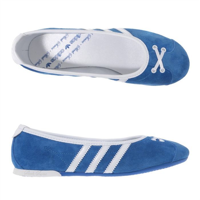 ballerine adidas bleu