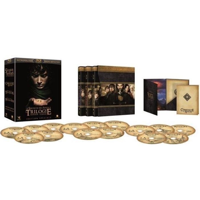 Blu-Ray Le seigneur des anneaux