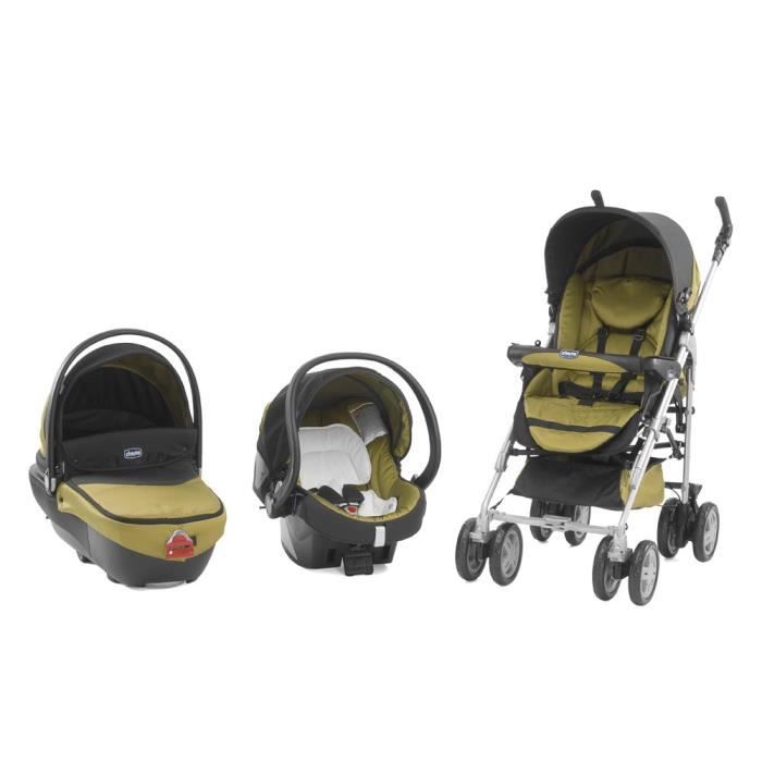Poussette trio chicco on sale vert anis
