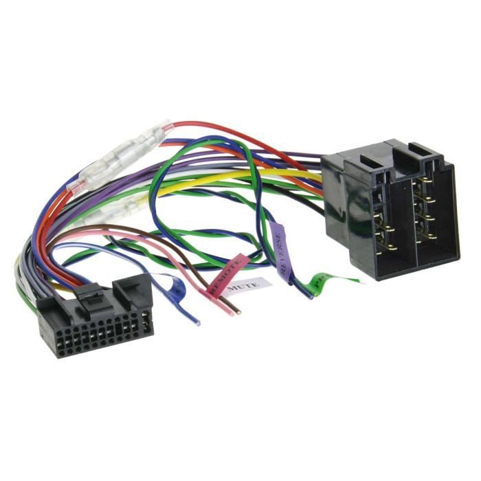 Adaptateur autoradio cable > ISO Kenwood DNX series 2009 >