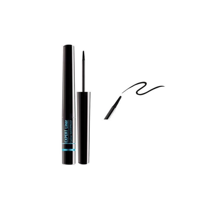 Astra Make-Up, Eyeliner liquide waterproof Expert Liner Noir 3ml - Maquillage Yeux