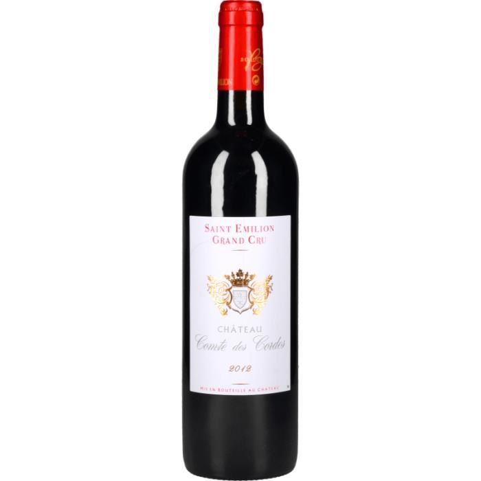 Vin Rouge - Château Comte des Cordes 2012 - Bouteille 75cl