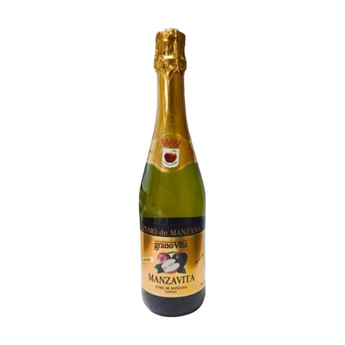 GRANOVITA - Jus de pomme pétillant Manzavita 750 ml
