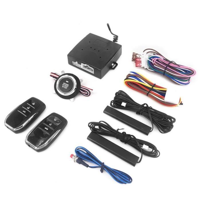 Antivol - Bloque Roue,Système de démarrage sans clé voiture antivol système d'alarme à distance Auto SUV bouton de - Type For x5