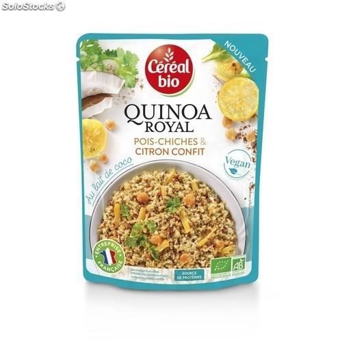 CEREAL BIO Quinoa royal Pois-chiches et citron confit